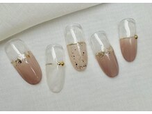 ピンクベージュフレンチ