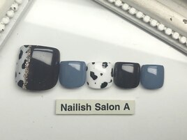 ダルメシアンフットネイル