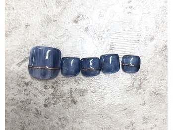 ネイルルーム エルナ(nail room ELNA)/フット定額デザイン￥8000