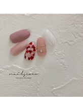 ネイルズ ココ(nails COCO)/オトナ＊バレンタインネイル