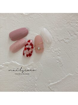 ネイルズ ココ(nails COCO)/オトナ*バレンタインネイル