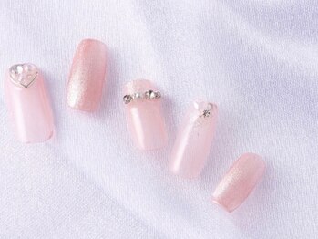 ネイルプラザ 河原町OPA店(NAIL PLAZA)/シンプルワンホンネイル