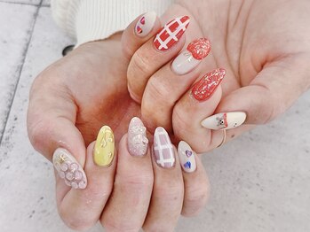 ネイル ビューティーマジック 葛西本店/フルーツデザインネイル