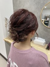 パティラ 千葉店(Petila)/下めアップヘアアレンジ
