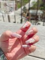 ラクレ 博多店(Lacl'e)&nbsp;こだわりマグネットと大きめパールがお気に入りのmynail♪