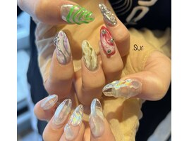 お任せちぐはぐネイル