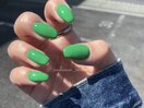 vivid green