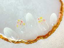 ルアナ(Luana.)/きらきらグラデ×押し花