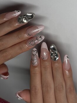 エクアネイルズ(Akuwa nails)/スカルプ◆150分アートやり放題