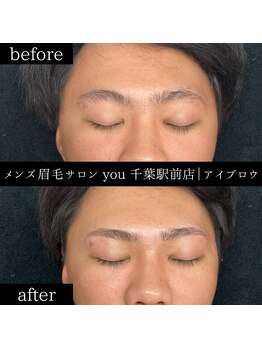 ユー 千葉駅前店(you)/メンズ眉毛/メンズ眉/千葉駅