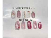 ネイルサロン リズ(RiZ)/定額ネイル3　￥6050