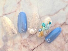 ビーケア 自由が丘店(B.care)/マーメイドネイル￥6480