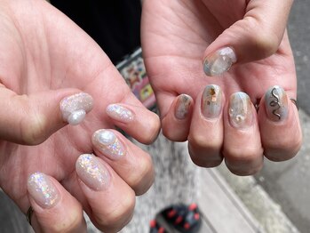 ネイルアルケー(Nail ARCHE)/アシンメトリーニュアンス