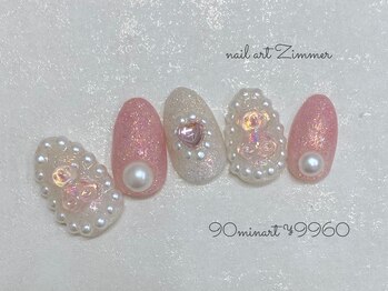 ネイルアート ジマー/90minart ¥9960