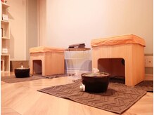 ラヴィソント(Ravisont)の雰囲気（落ち着く雰囲気のお部屋でゆっくりよもぎ蒸し。）
