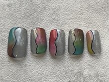 シープラスエー(C+A)/モノトーンカラフルグラデネイル