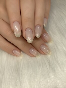 サフィールネイルサフィールネイル(Saphir nail)/ラメグラデーションネイル