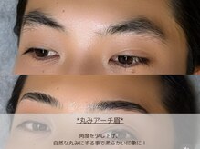 ミレボ 心斎橋(ME.REBO)/心斎橋丸みアーチ眉#美眉#眉wax