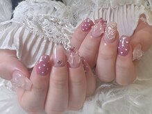 アビス(Abyss)/ちびハートドットガーリーネイル