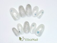エリクサーネイル 神田(Elixir Nail)/シンプル/クーポン使用