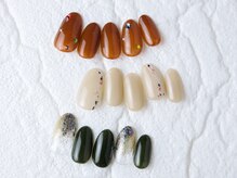 ネイルアンドアイラッシュ グランジュテ(GRANDJETE)/秋冬ネイル