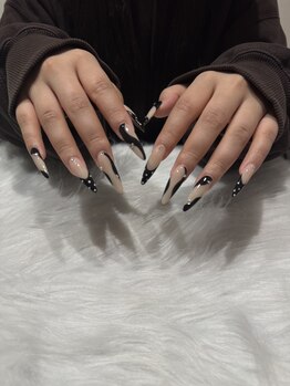 長さだしロングネイル