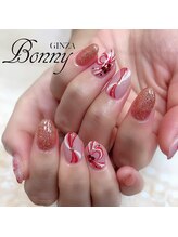 銀座ボニー 東日本橋店/お正月ネイル