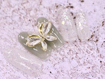 ネイルサロン ドルチェネイル 柏店(Dolce.Nail)/トレンド☆ワンホンネイル/韓国