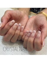 クリスタルネイル ゆめタウン久留米店/フレンチネイル