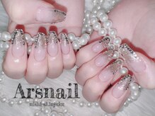 アルスネイル(Ars nail)/ゴールドラメグラデーション