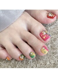 カラフルネイル