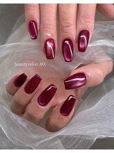 アオ(AO)/【マグネットネイル】