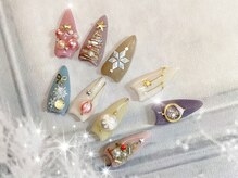 ハッピービューティー(Happy Beauty)の雰囲気(選べるクリスマスアート3本+カラー&ラメ6900円)