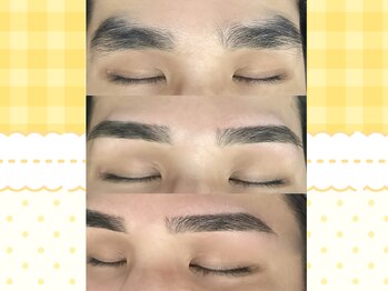シーンスタジオ 二子玉川店(SSIN STUDIO)/メンズストレート眉