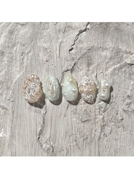 ネイルズ モダ(NAIL'S MODA)/4月の新作/ウォーターレース