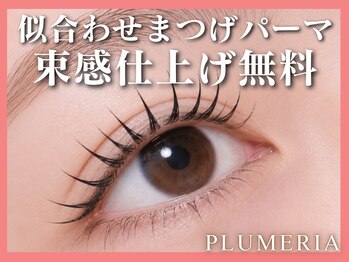 プルメリア 福津店(PLUMERIA)の写真/カールが選べるまつげパーマ3500円/パリジェンヌ/メーテルロッド/リフエクなどMENUが豊富◎束感仕上げもOK