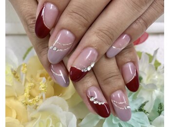 ダブルネイル(Double Nail)/エレガントフレンチネイル☆