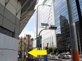 王様の耳 名古屋駅西店/アクセス★太閤通口交差点前左折