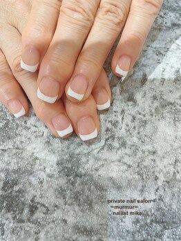 プライベート ネイルサロン マーマ(murmur)/フレンチネイル