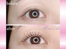 ワンステップアイラッシュ 三島店(one step eyelash)/デザインまつ毛パーマ　Uカール