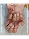 ニュアンスデザインネイル ¥4500