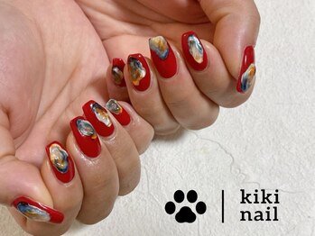 キキネイル 溝の口(kikinail)/持ち込みデザイン/夏ネイル