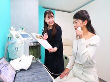 ビービーサロン 池袋(B.B salon)/スタッフが使い方を丁寧に解説！