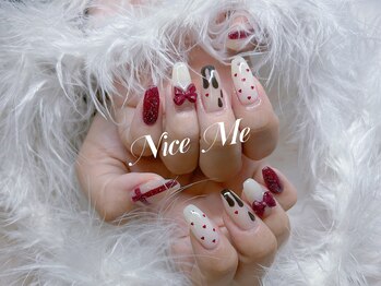ナイスミー(Nice Me)/バレンタインネイル♪