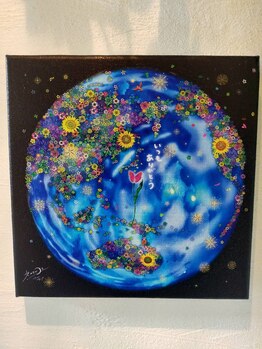 フォーゲットタイム(forget time...)/光る切り絵展にて