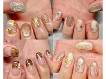 エアネイル(eA NAIL)の雰囲気（フリーデザイン￥11,000/定額デザイン１００種￥7,000～¥9,500）