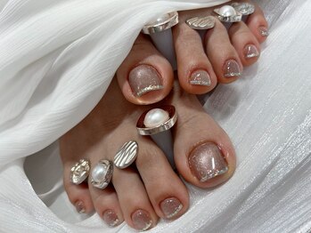 【フット】画像持ち込みネイル