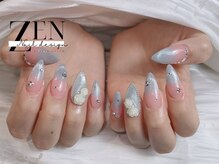 ゼン ネイル デザイン 池袋(ZEN NAIL DESIGN)/長さだしやり放題×つけ放題