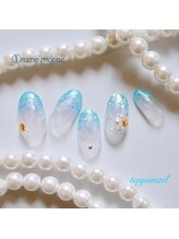 たゆ ネイル(たゆnail)/ラメグラデーション