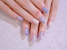 ラルネイル 大宮(Lull. nail)/＊Ｂｌｕｅ＊ニュアンス＊